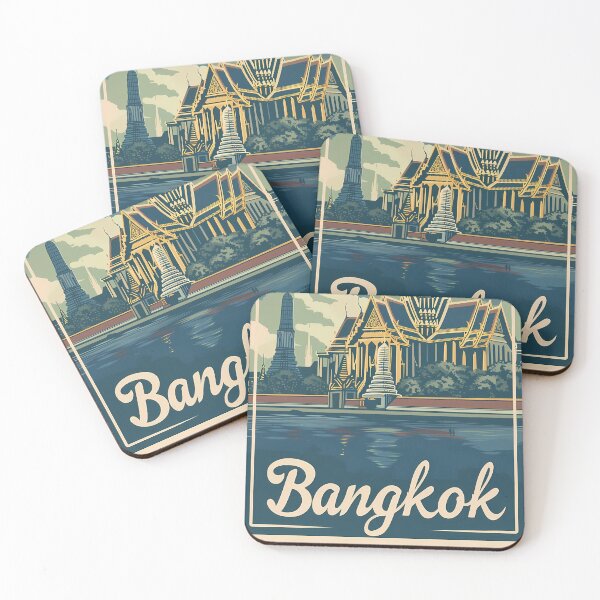Item preview, Bangkok Eternal: Illustrated Memories designed and sold by MidArtForge.