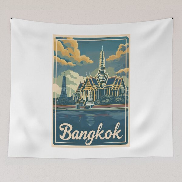 Item preview, Bangkok Eternal: Illustrated Memories designed and sold by MidArtForge.