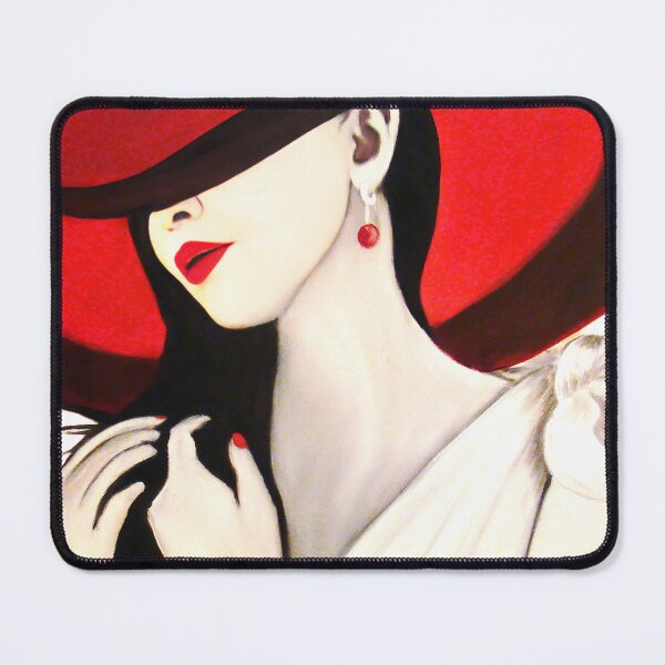 Item preview, Red hat  - Artem Tuliuk original oil painting designed and sold by Artem Tuliuk.