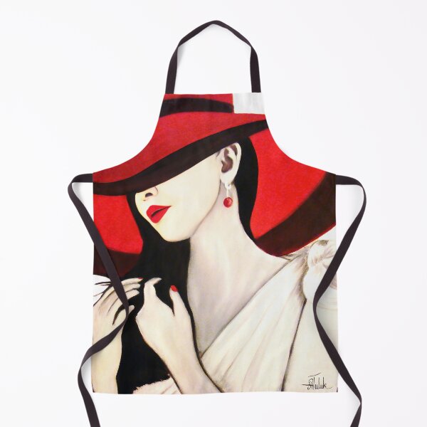 Item preview, Red hat  - Artem Tuliuk original oil painting designed and sold by Artem Tuliuk.