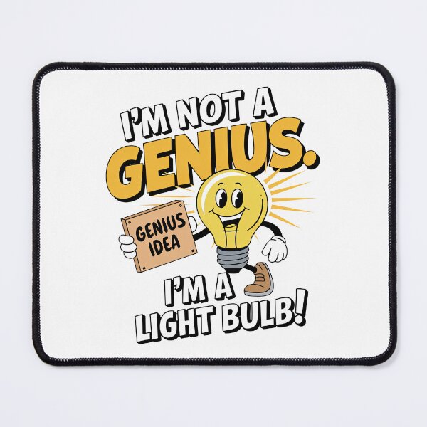 Item preview, Genius idea - I'm a light bulb designed and sold by NeoParadis.