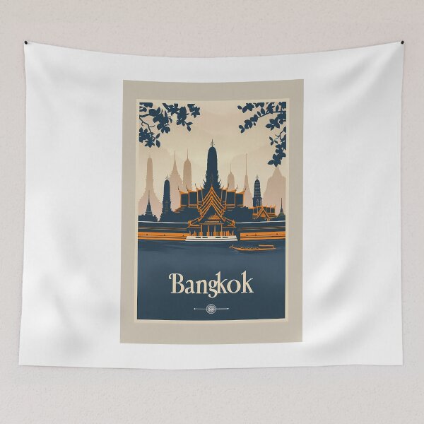 Item preview, Bangkok Eternal: Illustrated Memories designed and sold by MidArtForge.