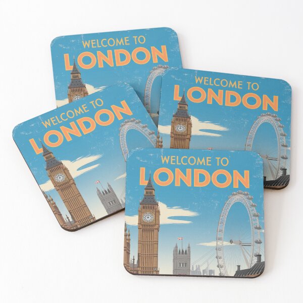 Item preview, London City Poster designed and sold by martin max.
