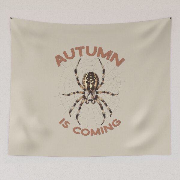 Item preview, Spider in web | Autumn is coming designed and sold by CroesCreations.