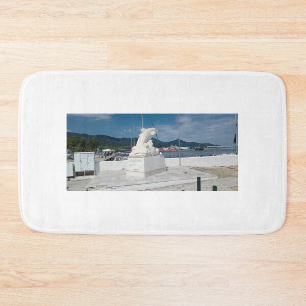Item preview, THE DOLPHIN STATUE. THASSOS HARBOUR. GREECE. designed and sold by ronsaunders47.