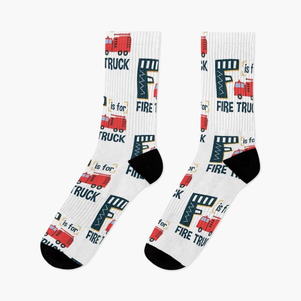 Item preview, F Is for Fire Truck Alphabet Kids designed and sold by jaygo.