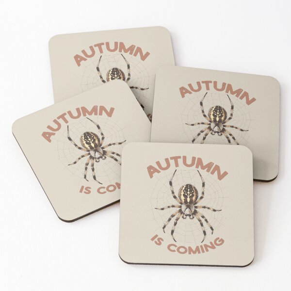 Item preview, Spider in web | Autumn is coming designed and sold by CroesCreations.