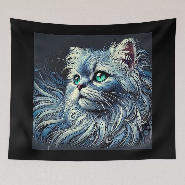 Item preview, Maltese Cat - Veiled Dreams designed and sold by LegademaArt.