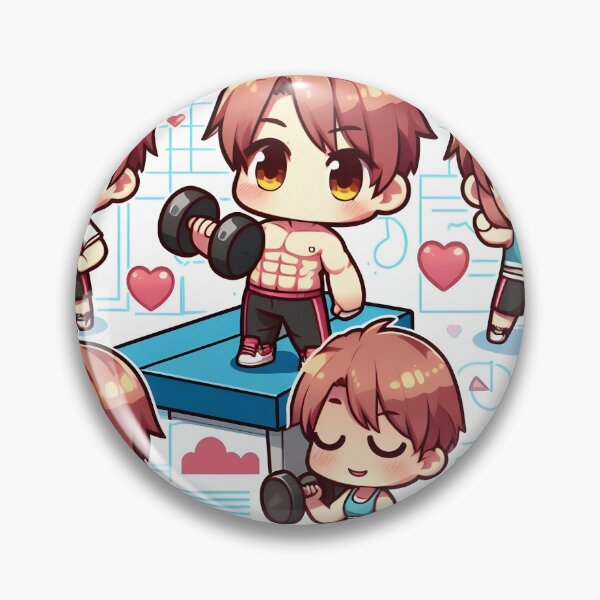 Item preview, Cute Fit Anime  Girl pattern  designed and sold by StickyGuys.