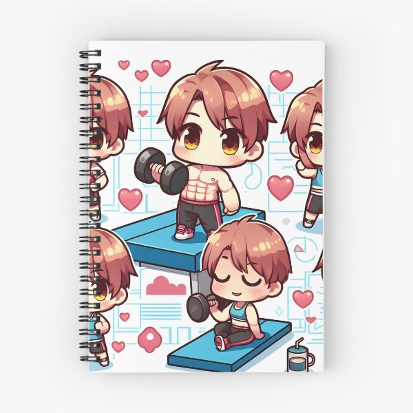 Item preview, Cute Fit Anime Girl pattern designed and sold by StickyGuys.