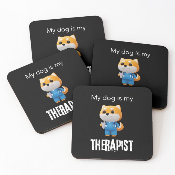 Item preview, My Dog is my Therapist : Gift to Dog Lovers designed and sold by ecolatur.