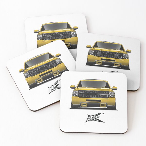 Item preview, american v8 drift truck yellow   designed and sold by NaquashM.