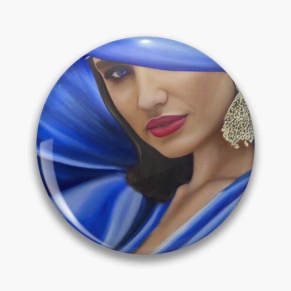 Item preview, Blue Hat - Artem Tuliuk original oil painting designed and sold by Artem Tuliuk.