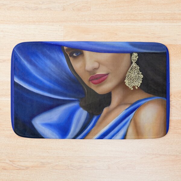 Item preview, Blue Hat - Artem Tuliuk original oil painting designed and sold by Artem Tuliuk.