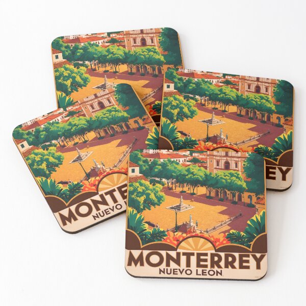 Item preview, Monterrey Nuevo Leon Mexico Vintage Travel Tourism  designed and sold by TravelersGems.