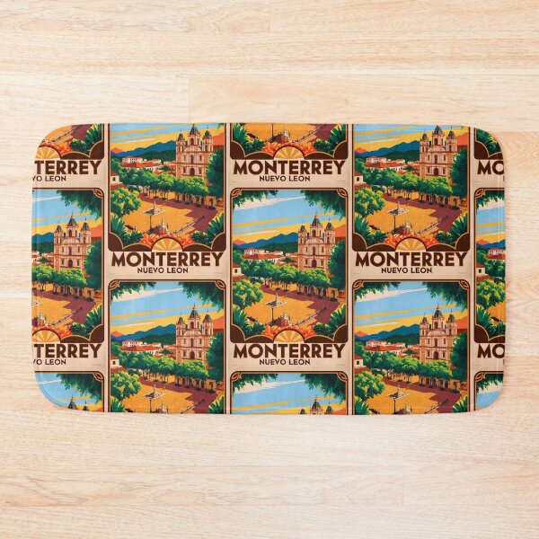 Item preview, Monterrey Nuevo Leon Mexico Vintage Travel Tourism  designed and sold by TravelersGems.