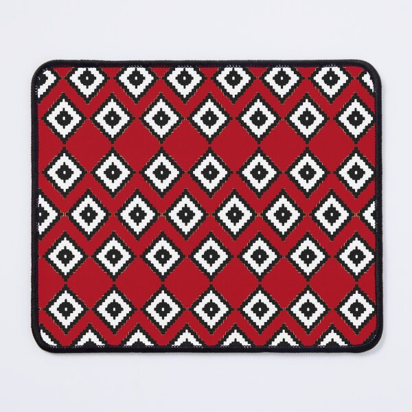 Item preview, Red Native American Navaho pattern designed and sold by Sylvia Theo.
