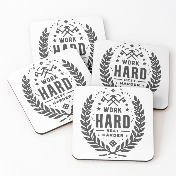 Item preview, Work Hard Rest Harder designed and sold by Frank Ring.