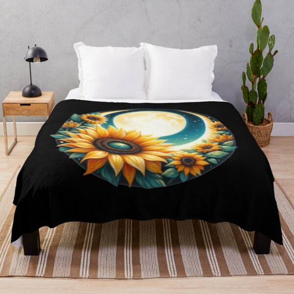 Item preview, Art Sunflower Crescent Botanical Beauty Floral Arrangements designed and sold by Expressions-Sel.