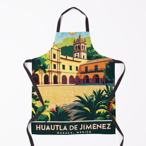 Item preview, Huautla de Jimenez Oaxaca Mexico Vintage Travel Tourism designed and sold by TravelersGems.
