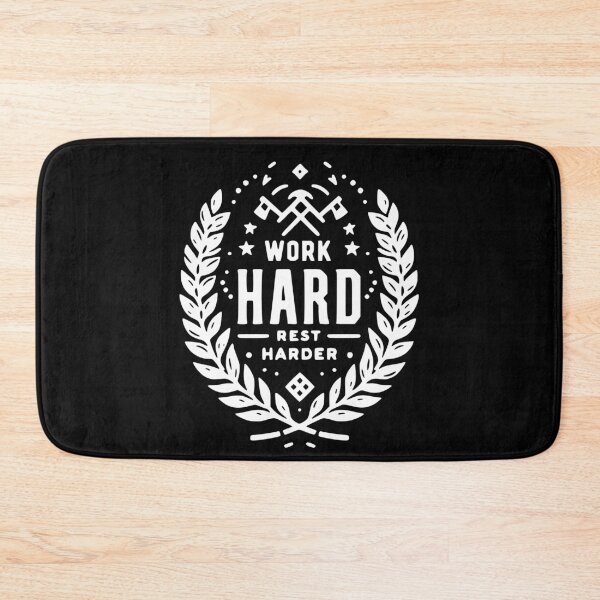 Item preview, Work Hard Rest Harder designed and sold by Frank Ring.