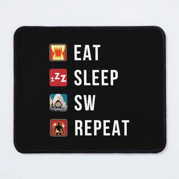 Item preview, Eat Sleep SW Repeat designed and sold by PlayerJuan88.