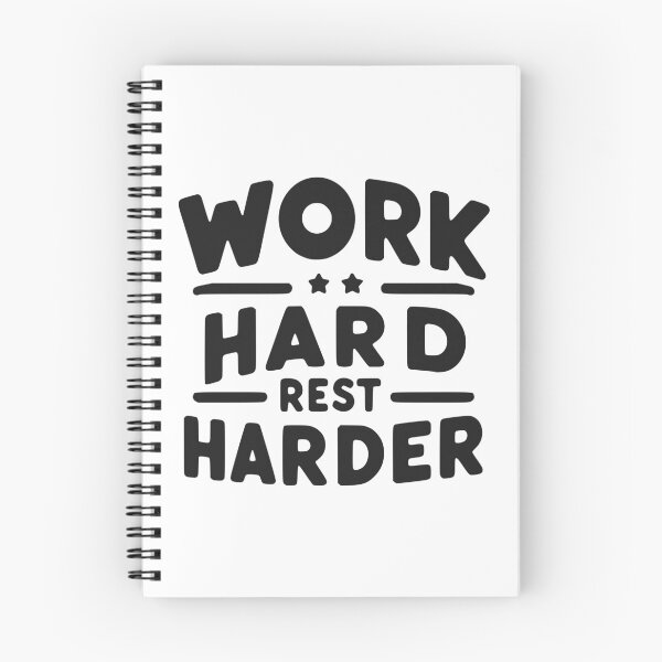 Item preview, Work Hard Rest Harder designed and sold by Frank Ring.