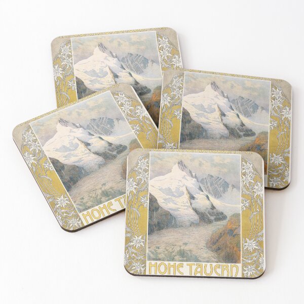 Item preview, Vintage Hohe Tauern Poster Featuring Grossglockner by Gustav Jahn designed and sold by AustriabyPublic.