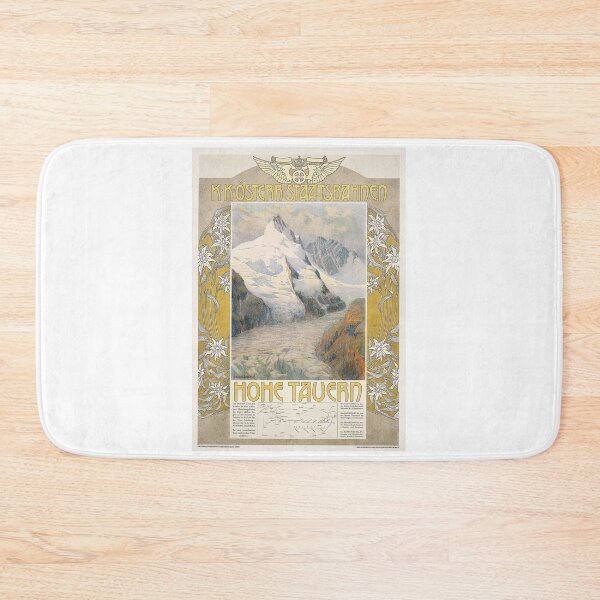 Item preview, Vintage Hohe Tauern Poster Featuring Grossglockner by Gustav Jahn designed and sold by AustriabyPublic.