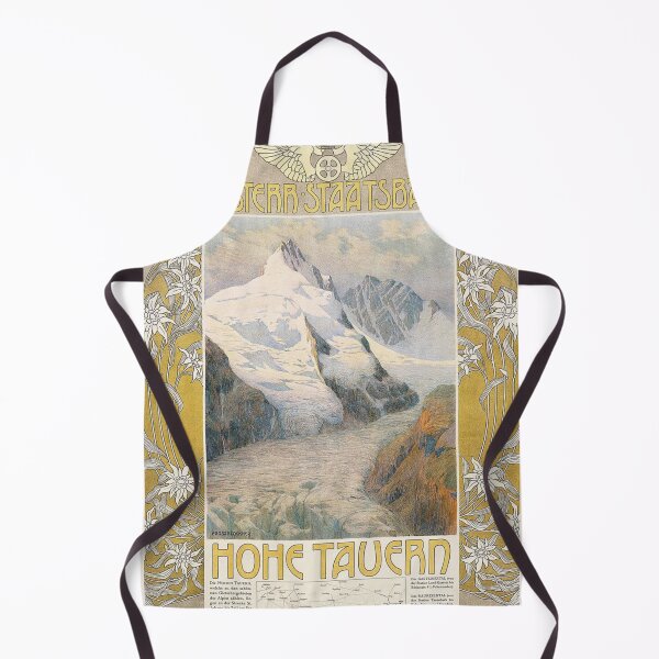 Item preview, Vintage Hohe Tauern Poster Featuring Grossglockner by Gustav Jahn designed and sold by AustriabyPublic.