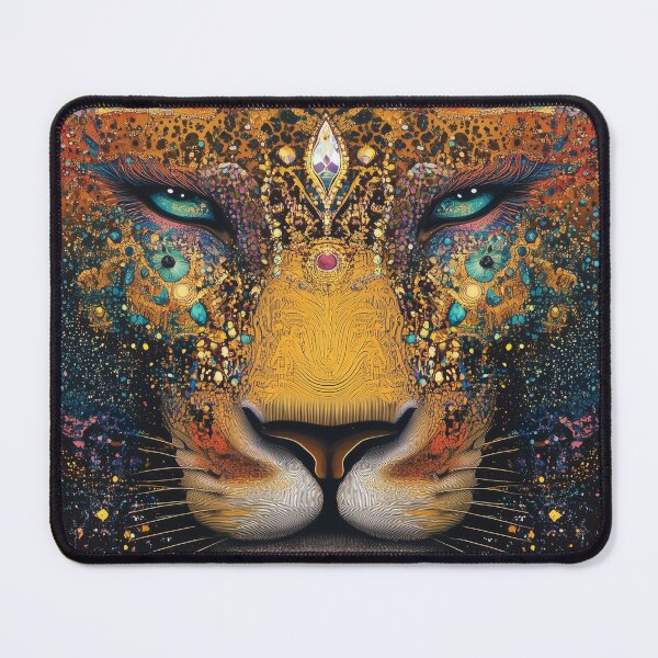 Item preview, Mystical Lion Surreal Art - Enigmatic and Majestic Design designed and sold by All Souls Dream.