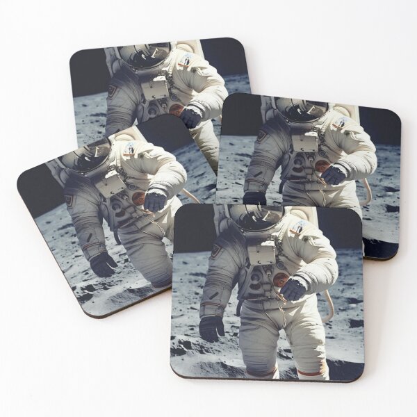 Item preview, Astronaut on a dark moon designed and sold by Purpleflex.