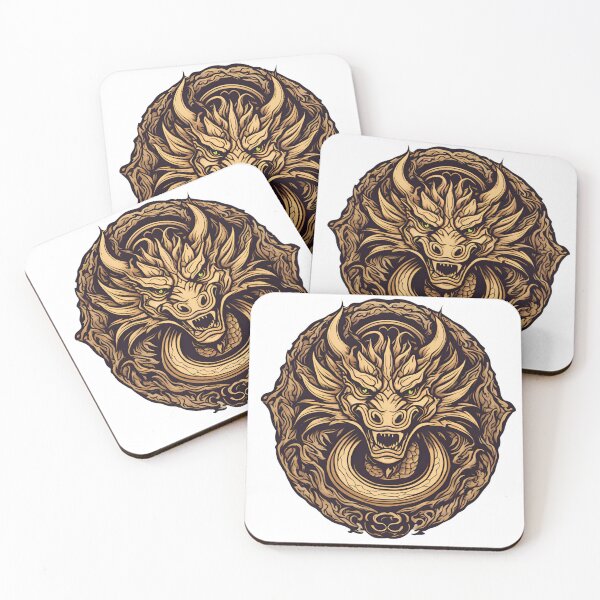 Item preview, Golden Dragon Majesty, funny, gifts, dragon, golden,  designed and sold by Ewelina  Niemiec.