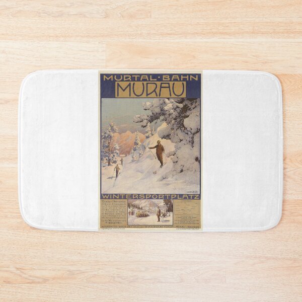 Item preview, Vintage Murtal-Bahn Murau Ski Resort Poster by Gustav Jahn designed and sold by AustriabyPublic.