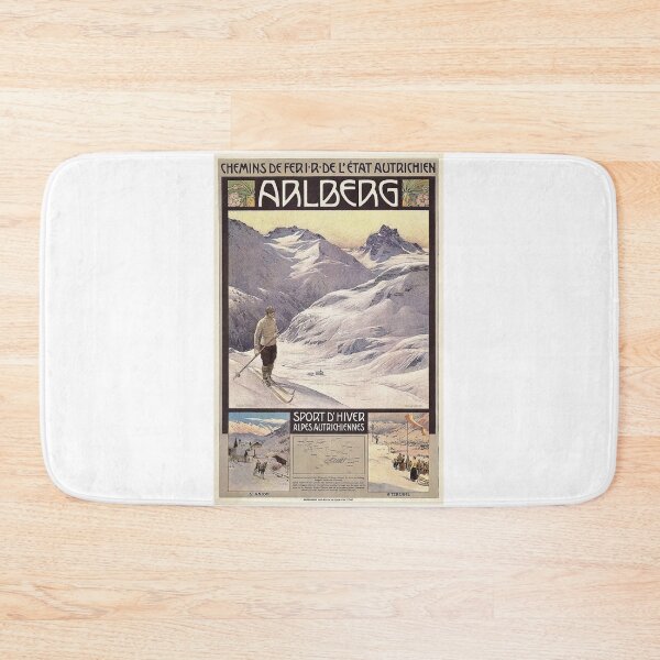 Item preview, Vintage Arlberg Winter Sports Poster by Gustav Jahn designed and sold by AustriabyPublic.