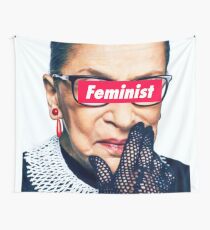 Notorious Feminist RBG Wall Tapestry