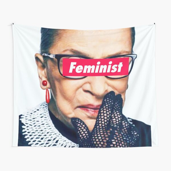 Notorious Feminist RBG Tapestry