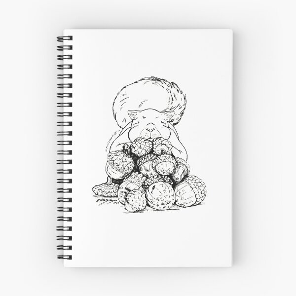 Item preview, Squirrel Ink Drawing designed and sold by TheDrawingZoo.
