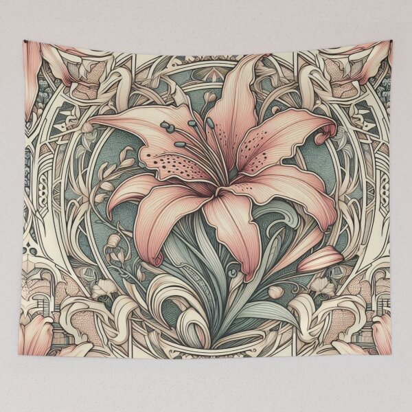 Item preview,  Lily Floral pattern  designed and sold by Coollzone.