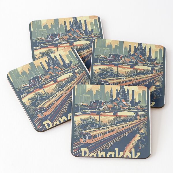 Item preview, Bangkok Eternal: Illustrated Memories designed and sold by MidArtForge.