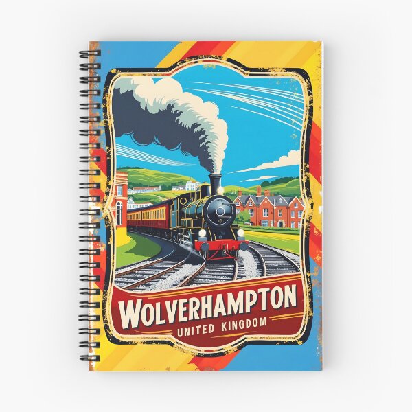 Item preview, Wolverhampton United Kingdom Vintage Travel Tourism  designed and sold by TravelersGems.