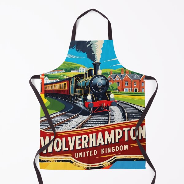 Item preview, Wolverhampton United Kingdom Vintage Travel Tourism designed and sold by TravelersGems.