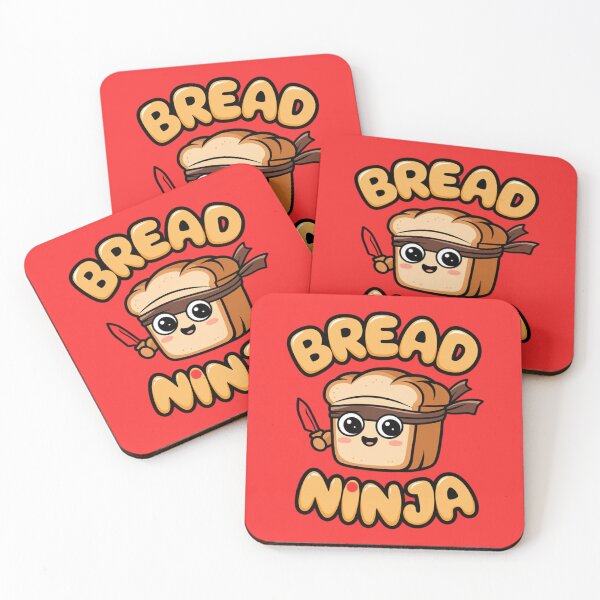 Item preview, bread ninja designed and sold by 123ks.