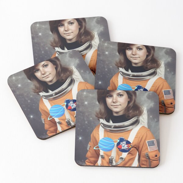 Item preview, Girl astronaut apollo mission designed and sold by Purpleflex.
