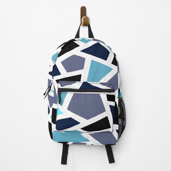 Item preview, Geodesic Abstract Pattern 18 Lilac Blue Black designed and sold by taiche.