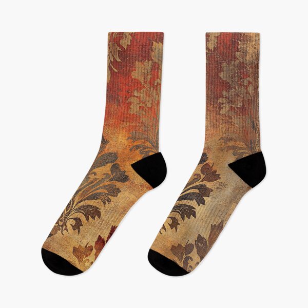 Item preview, Autumn Regal: Rustic Damask Pattern in Warm Hues designed and sold by Octavia Soldani.