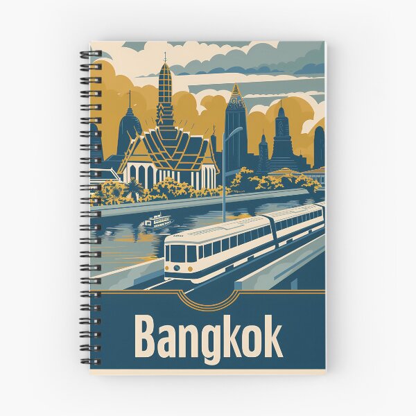 Item preview, Bangkok Eternal: Illustrated Memories designed and sold by MidArtForge.