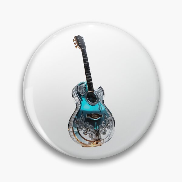 Item preview, Translucent guitar with a pattern designed and sold by MadinaFatt.