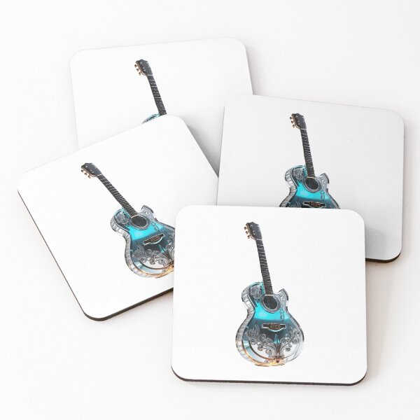 Item preview, Guitarra translúcida con patrón. designed and sold by MadinaFatt.