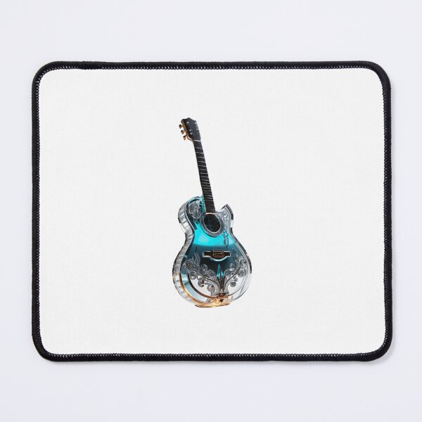 Item preview, Translucent guitar with a pattern designed and sold by MadinaFatt.